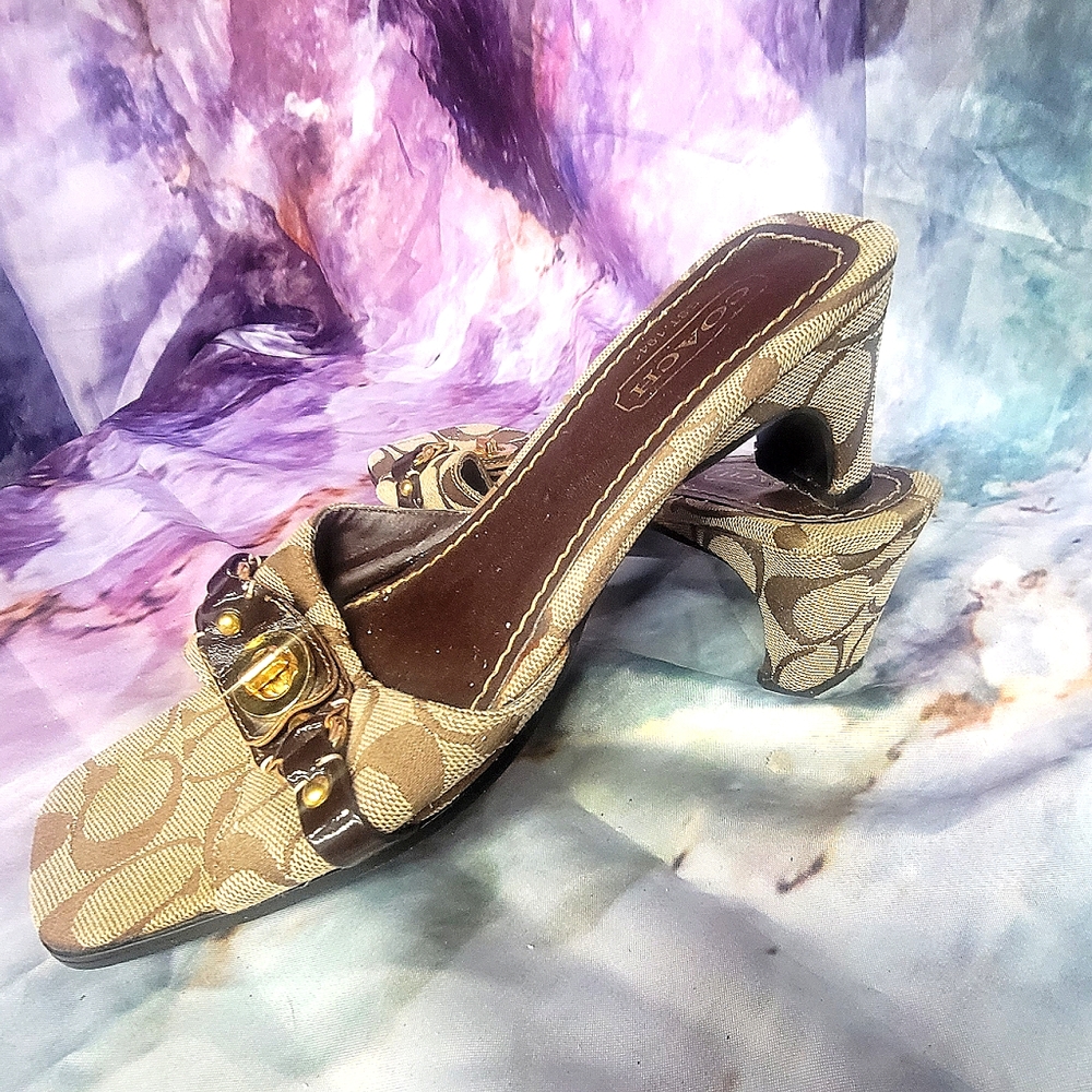 Coach Short Heels size 10